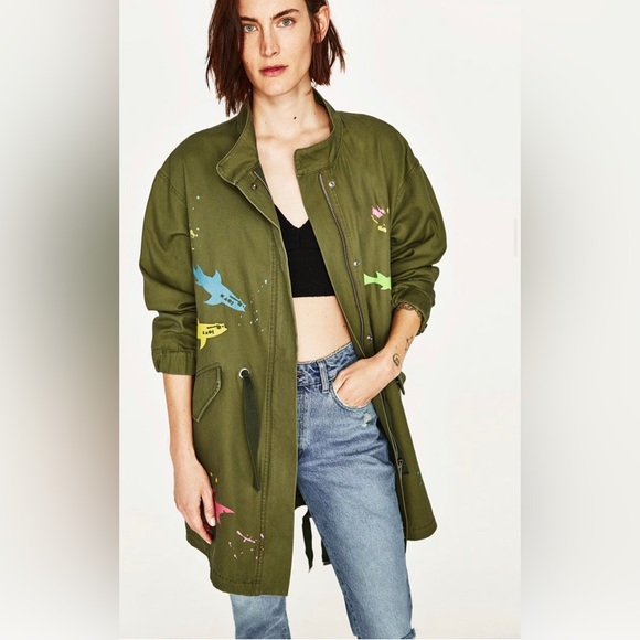 Zara Jackets & Coats Zara In Collab With Maui Sons Ltd Edition